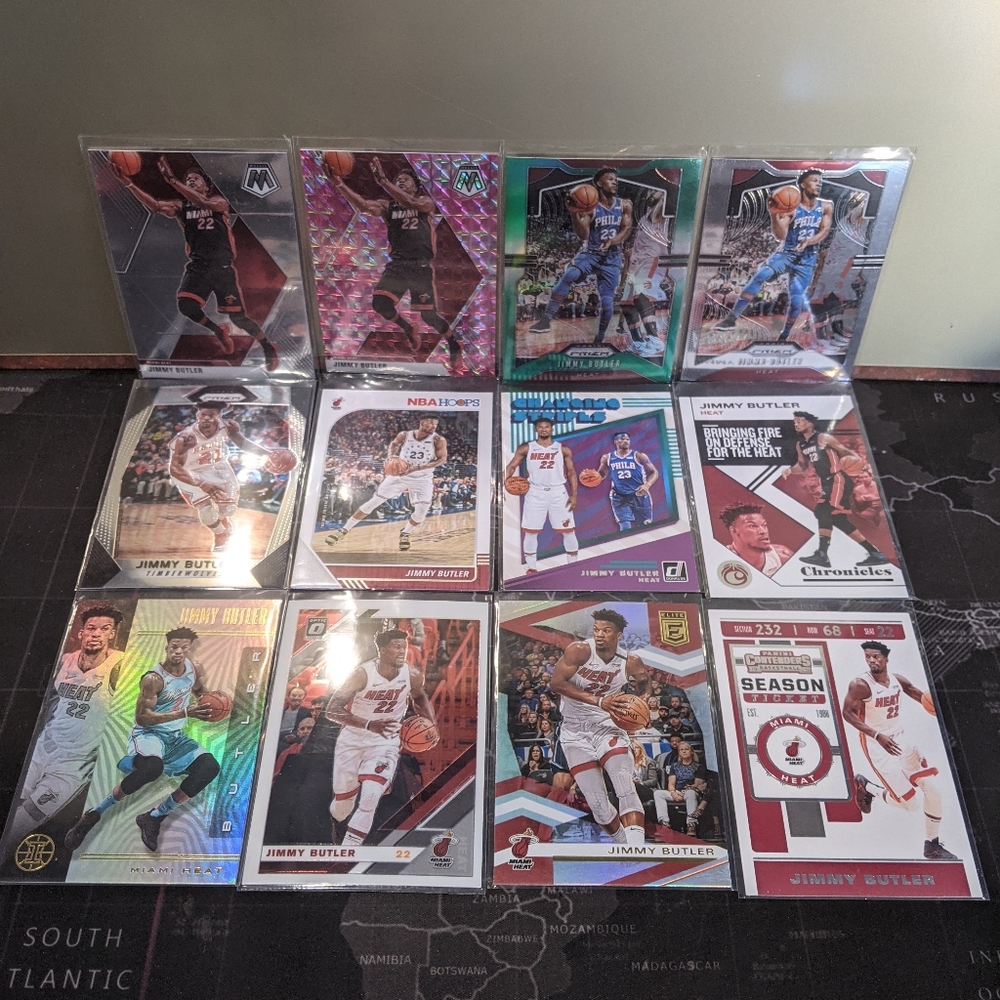 Jimmy Butler Miami Heat Basketball Cards Lot